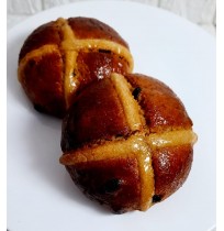  Hot cross Buns( box of 2)   (With Egg)